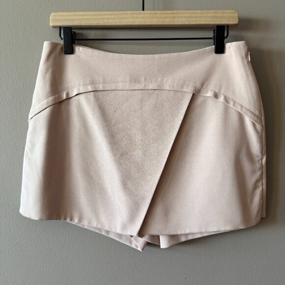 Women's S BCBGMaxAzria Codie Skort Light Pink - Picture 3 of 11